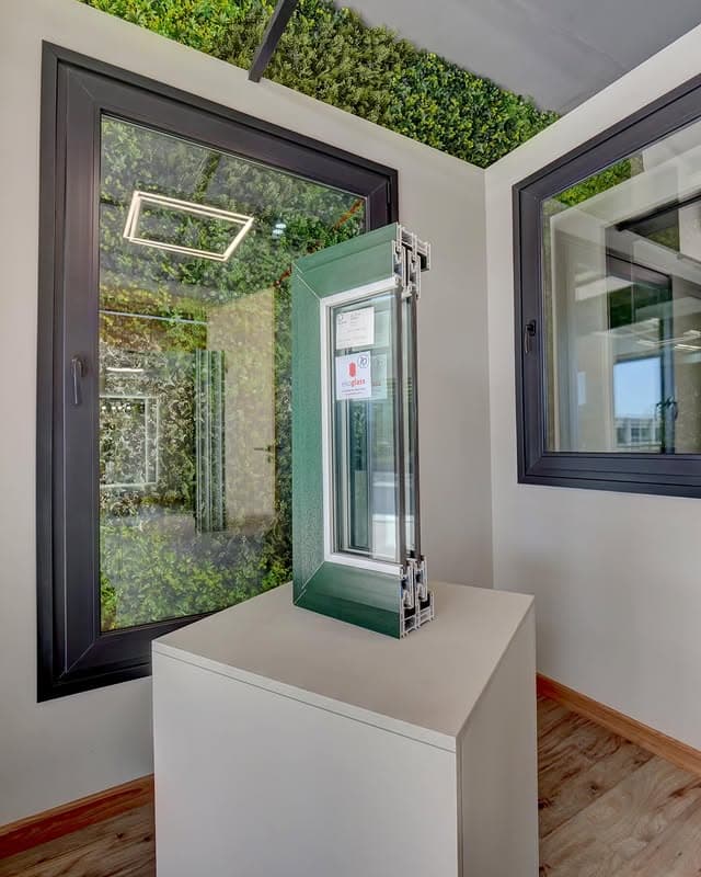 Aberturas en el Showroom